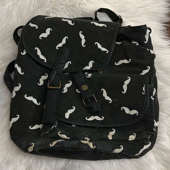 moustache backpack / bag - Picture 2 of 2